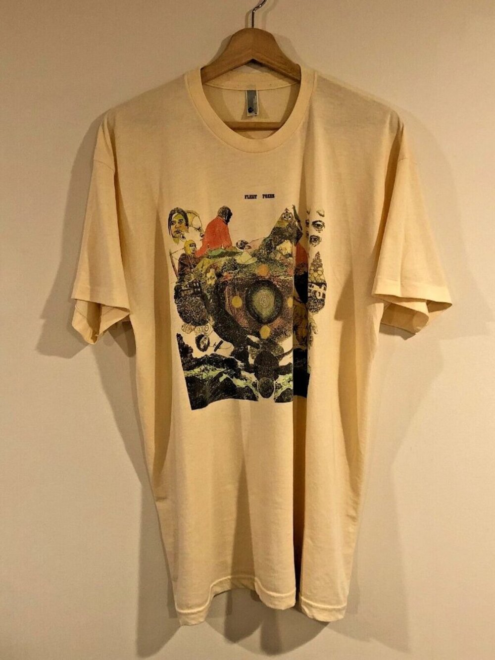 100% Authentic 2011 Fleet Foxes Helplessness Blues Tour T-shirt Size XL X-Large